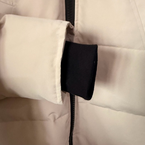 Canada Goose Off-White Long Down Jacket - Picture 5 of 15